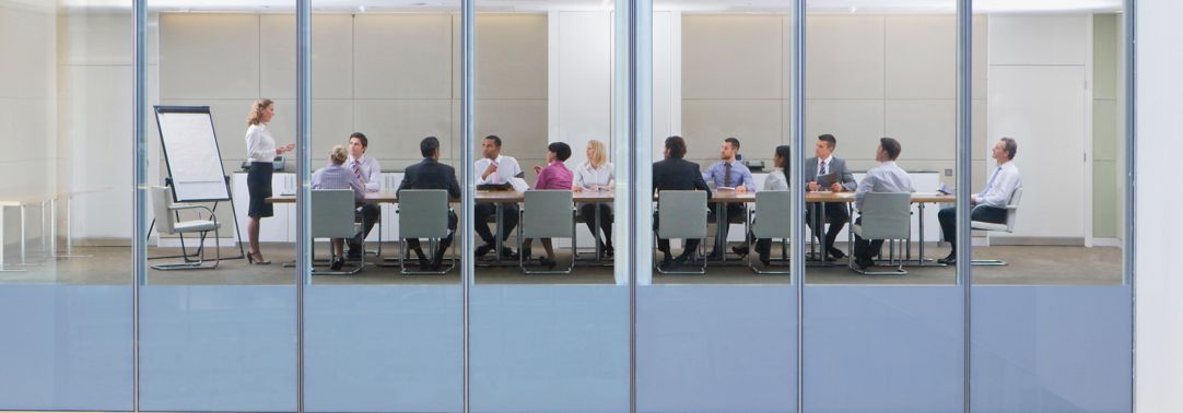 business people in meeting room