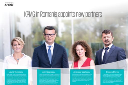 KPMG in Romania appoints new partners