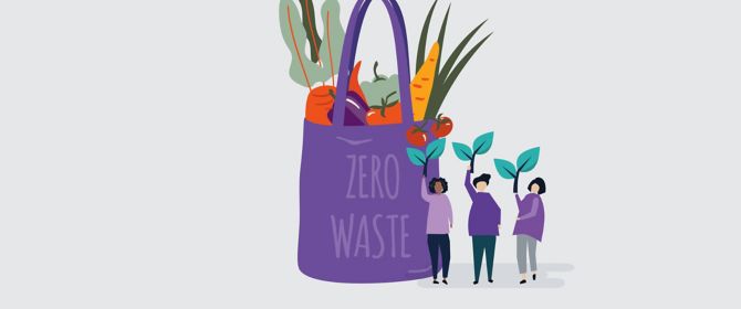 Zero waste illustration