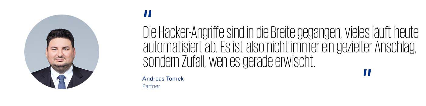 Zitat Andreas Tomek